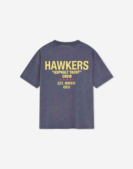 TEES Hawkers213 FAST CARS TEE - Washed Navy