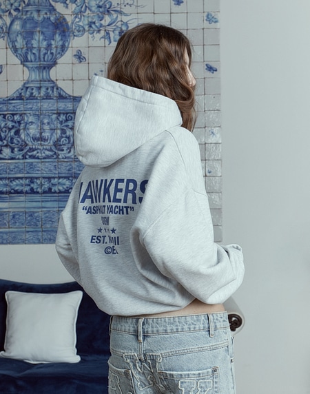 HOODIES Hawkers213 CLASSIC HOODIE - Grey Melange