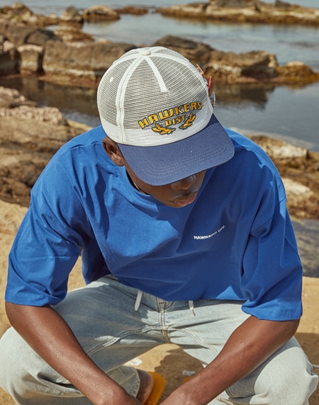 Caps Beanies Hawkers213 LEMANS CAP - Ecru