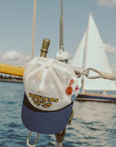 Caps Beanies Hawkers213 LEMANS CAP - Ecru