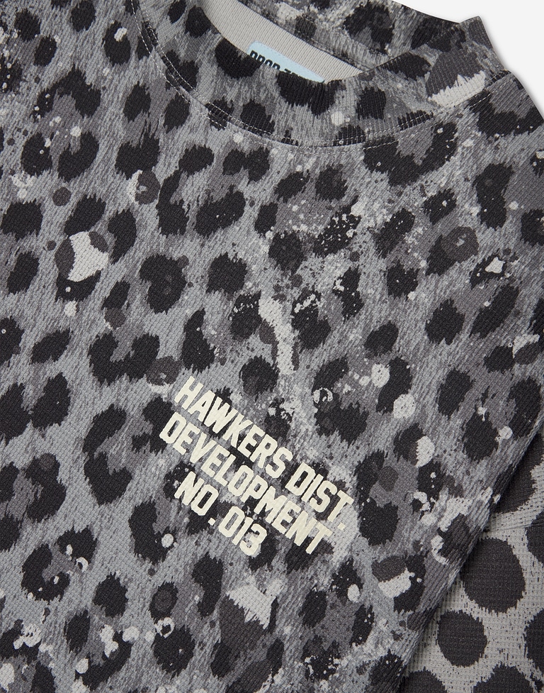 LONGSLEEVE Hawkers213 SAUVAGE LONGSLEEVE - Grey Leopard