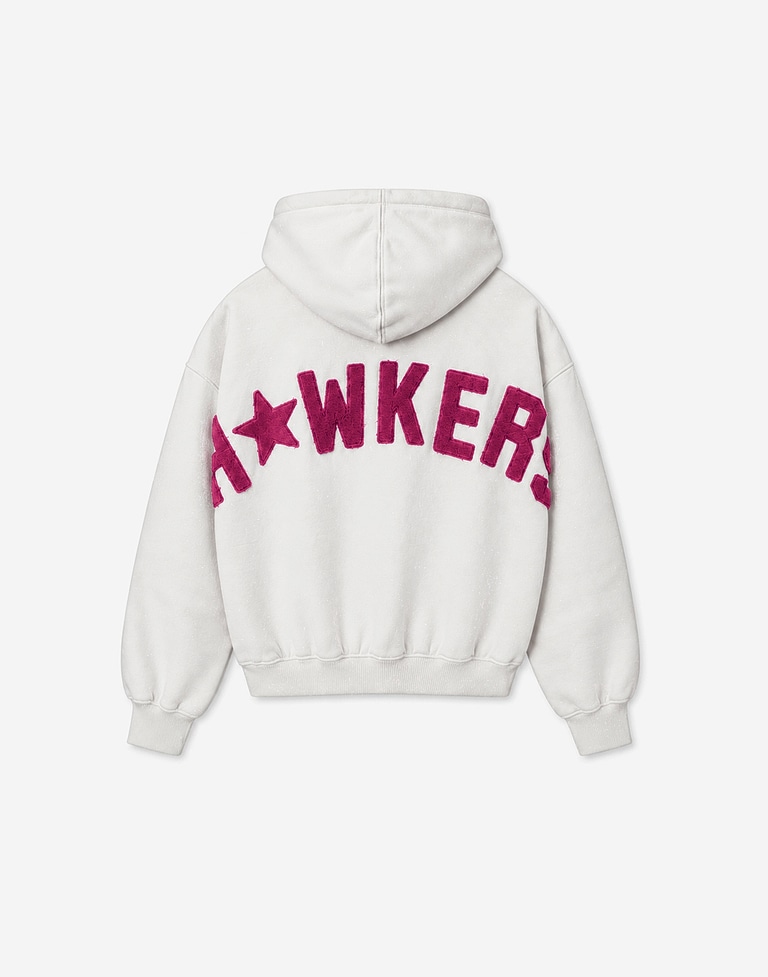 HOODIES Hawkers213 FAMOUS ZIPPER - Ecru