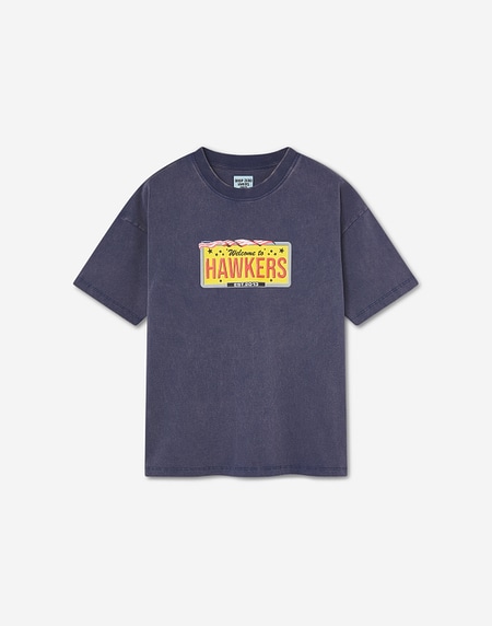 TEES Hawkers213 FAST CARS TEE - Washed Navy