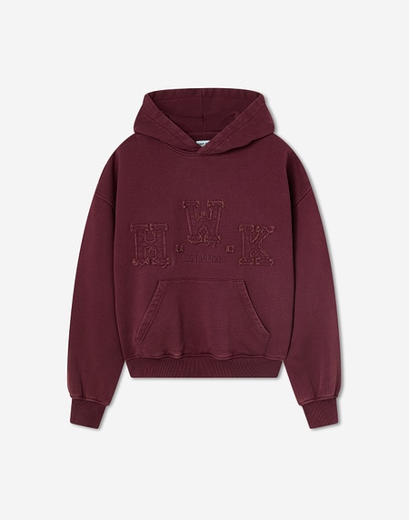 HOODIES Hawkers213 HWK HOODIE - Washed Burgundy