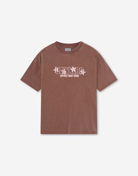 TEES Hawkers2013 ALL STAR TEE - Washed Chocolate