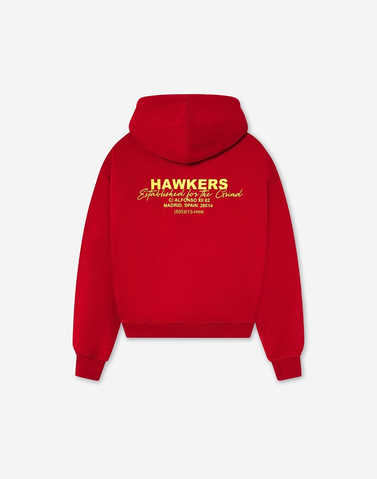 HOODIES Hawkers213 GRIND HOODIE - Red