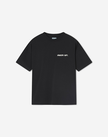 TEES Hawkers213 ESSENTIALS TEE - Black