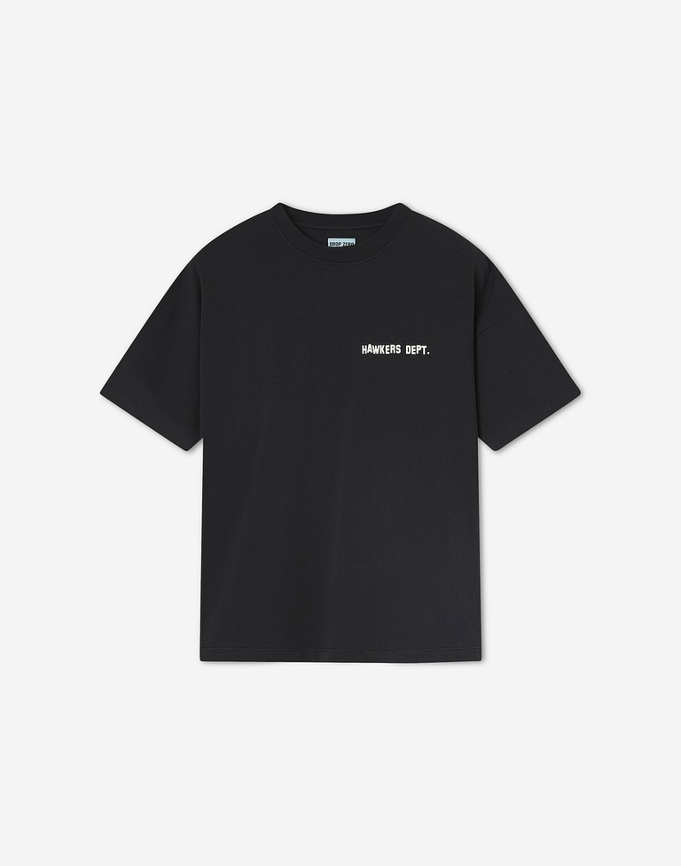 TEES Hawkers213 ESSENTIALS TEE - Black