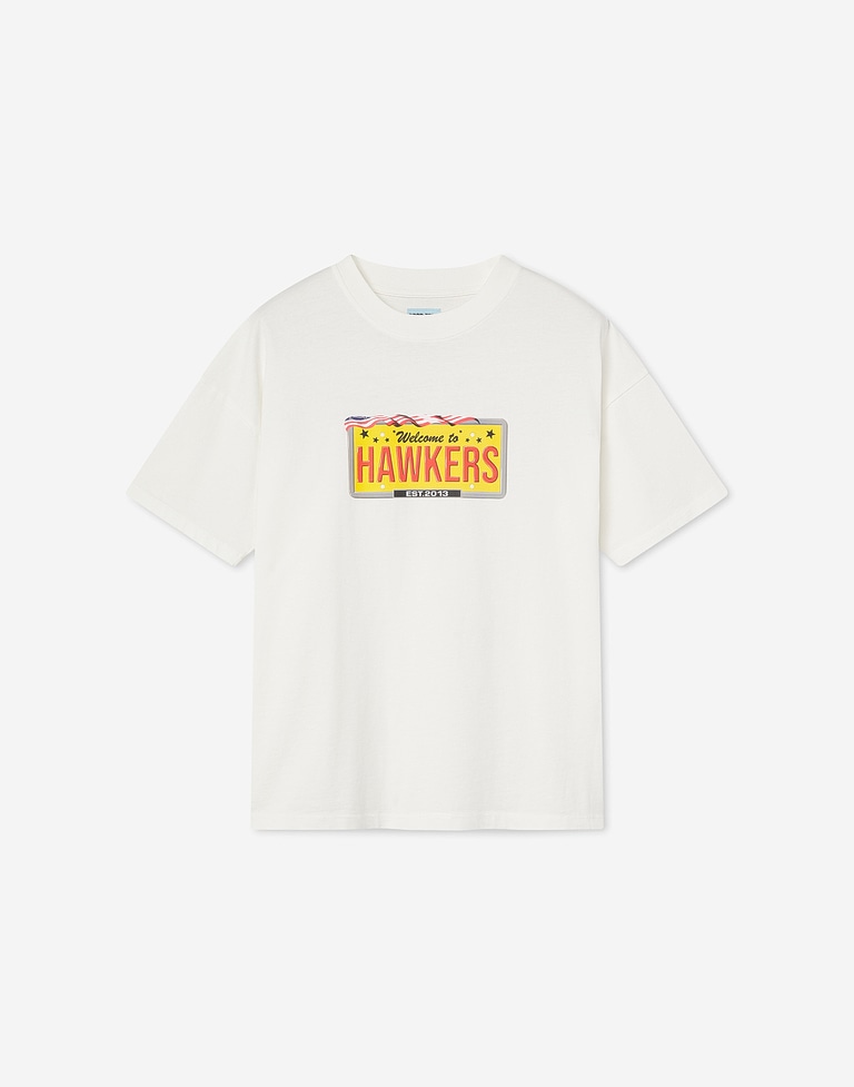 TEES Hawkers213 FAST CARS TEE - Ecru