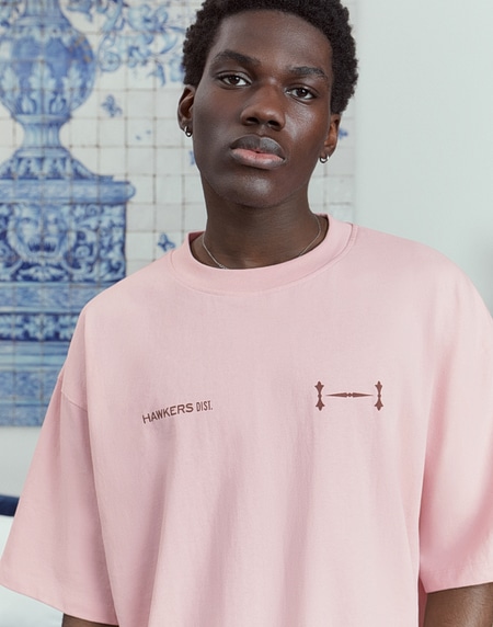 TEES Hawkers2013 CITY TEE - Pale Pink