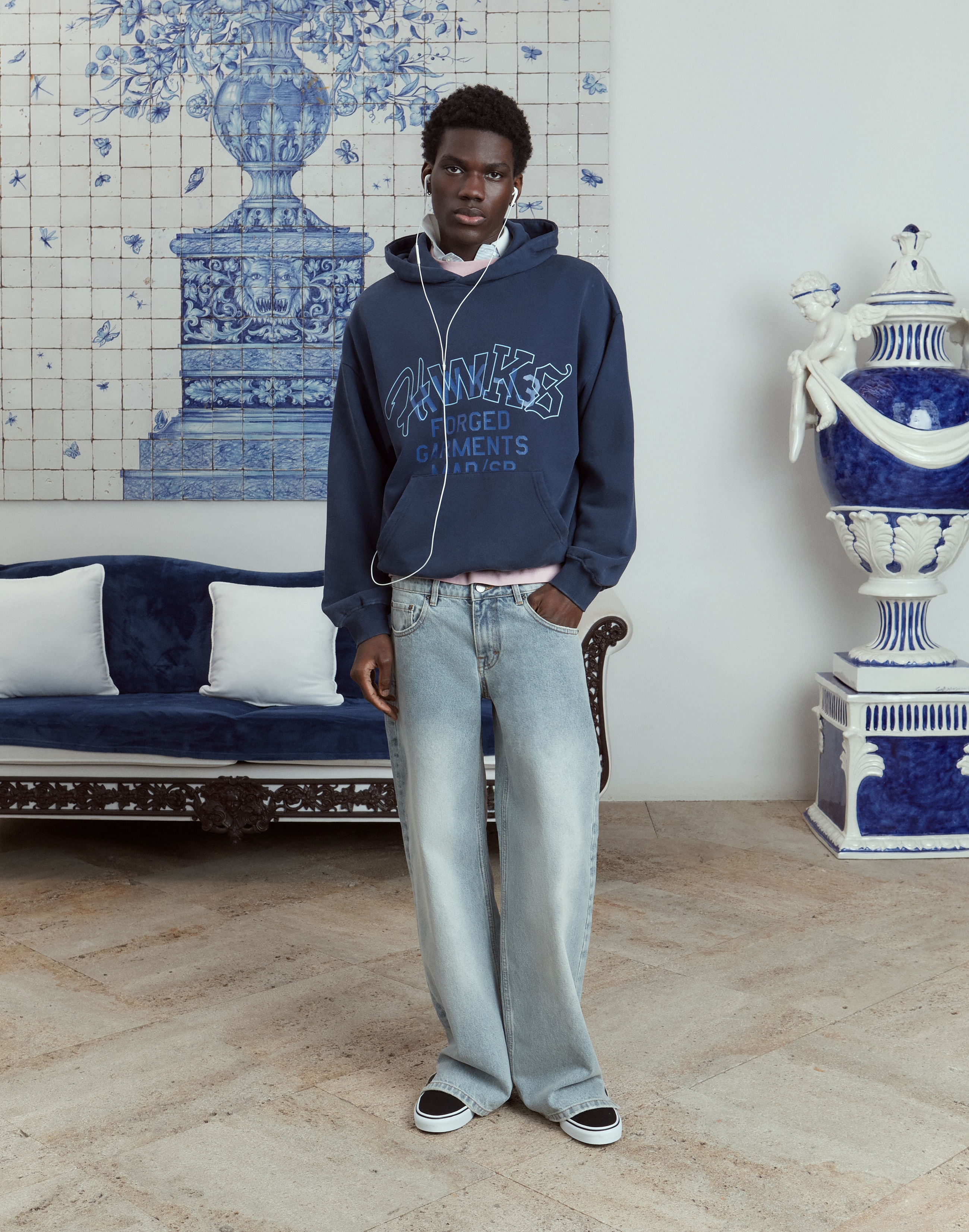 アトリエ gg DENIM LINE パーカー Look Nº11 FW25 Drop2