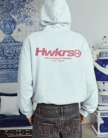 HOODIES Hawkers213 BOLD HOODIE - Grey Melange