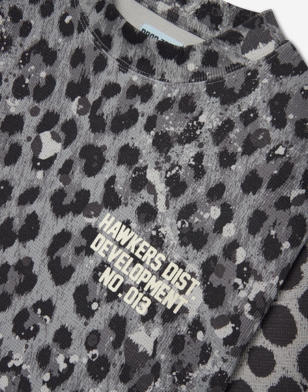 LONGSLEEVE Hawkers213 SAUVAGE LONGSLEEVE - Grey Leopard