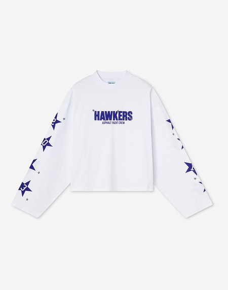 LONGSLEEVE Hawkers213 ALL STAR LS TEE - White