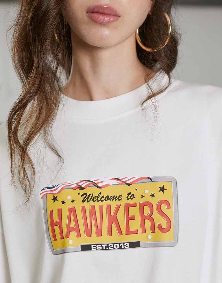TEES Hawkers213 FAST CARS TEE - Ecru