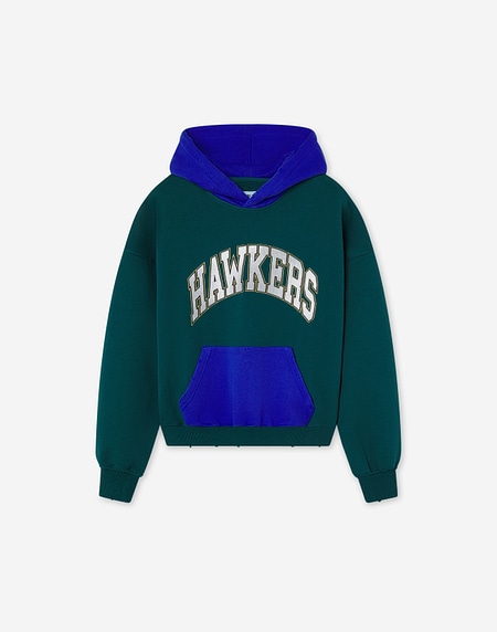 HOODIES Hawkers213 2013 HOODIE - Green/Blue