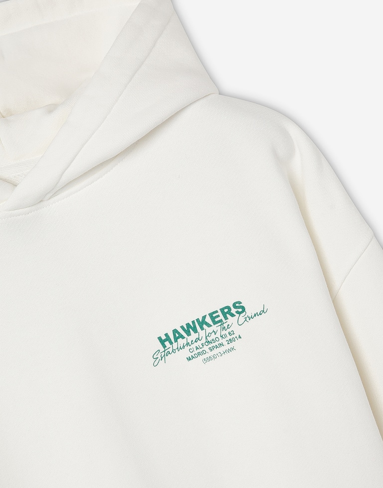 HOODIES Hawkers213 GRIND HOODIE - Ecru