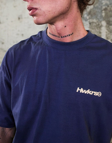 TEES Hawkers213 BOLD TEE - Navy