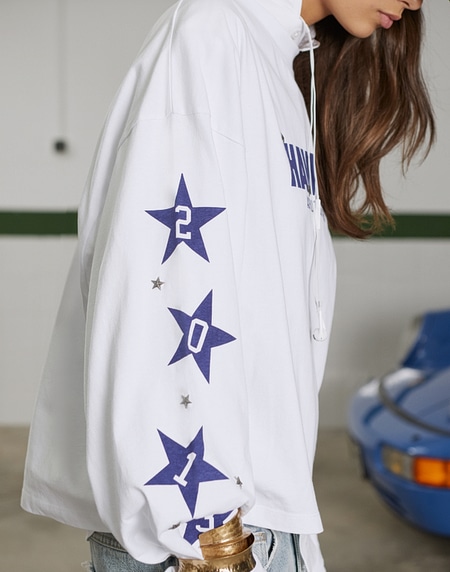 LONGSLEEVE Hawkers213 ALL STAR LS TEE - White
