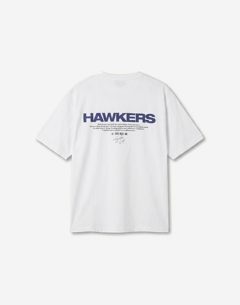 TEES Hawkers2013 TRACE TEE - WHITE
