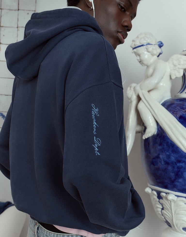 HOODIES Hawkers213 HWKS HOODIE - Washed Navy