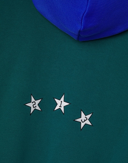 HOODIES Hawkers213 2013 HOODIE - Green/Blue