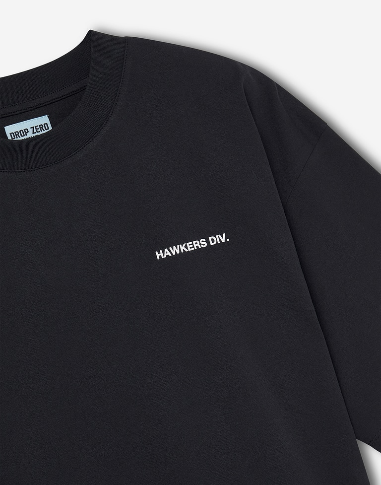 TEES Hawkers213 HANDY TEE - Black